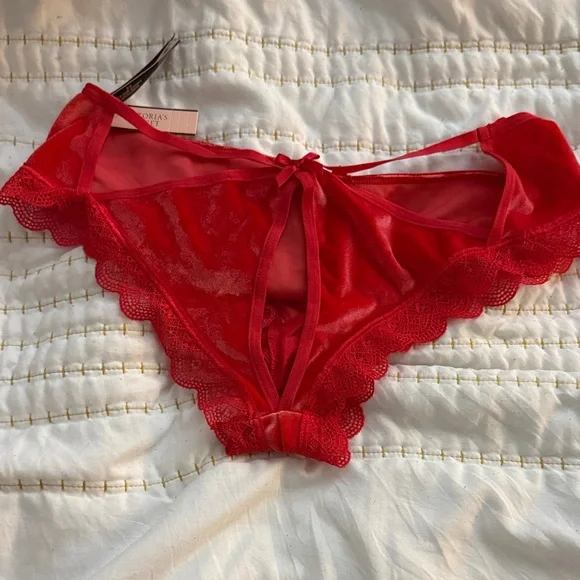 Victoria's Secret Lace Panty Collection - holiday christmas huge bundle - M - Picture 8 of 16